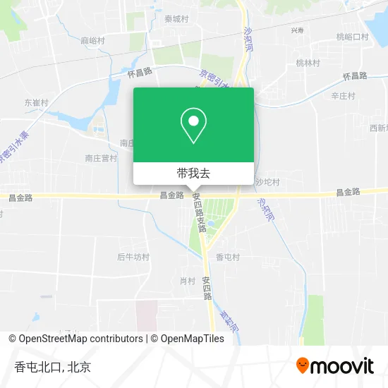 香屯北口地图