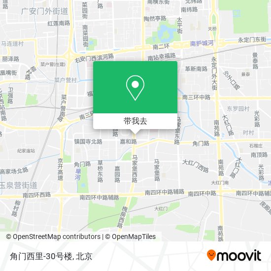 角门西里-30号楼地图
