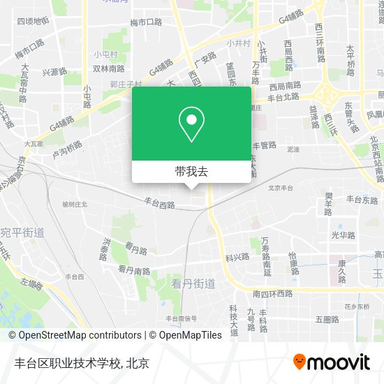 丰台区职业技术学校地图