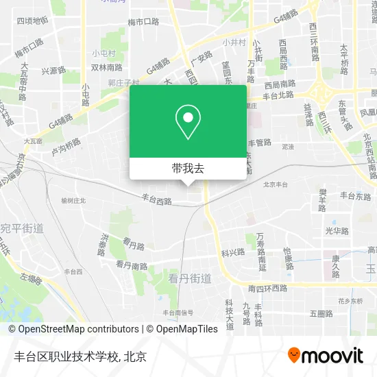 丰台区职业技术学校地图