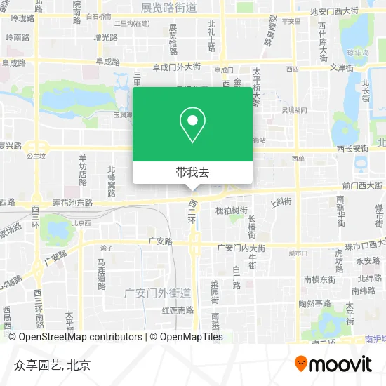 众享园艺地图
