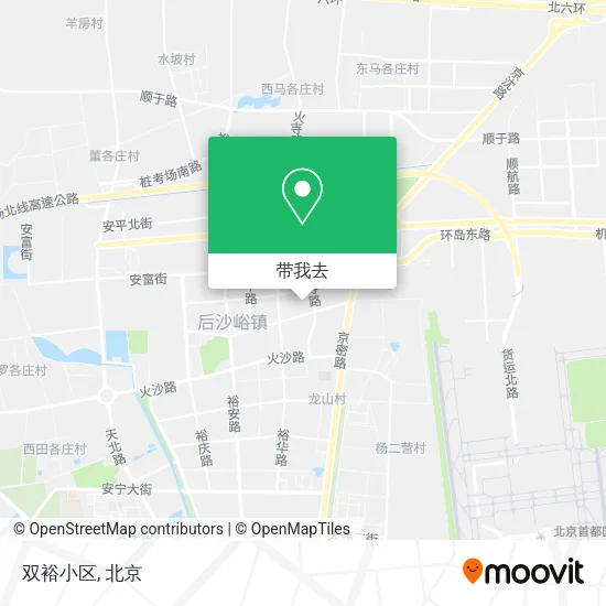 双裕小区地图