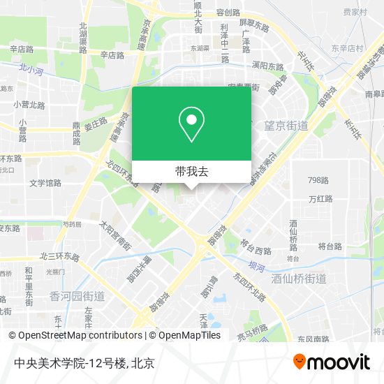中央美术学院-12号楼地图