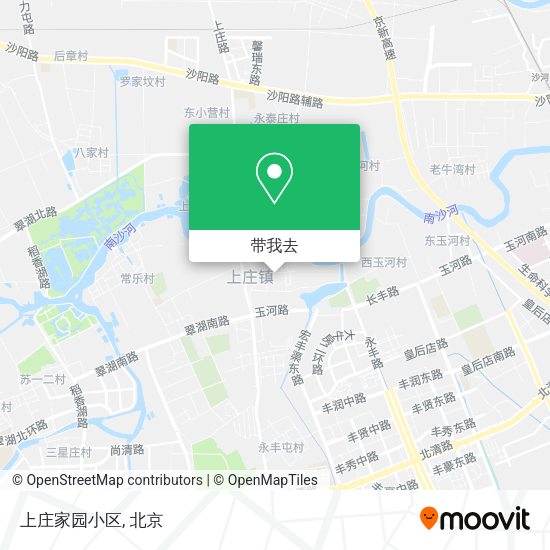 上庄家园小区地图