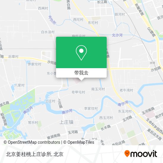 北京姜桂桃上庄诊所地图