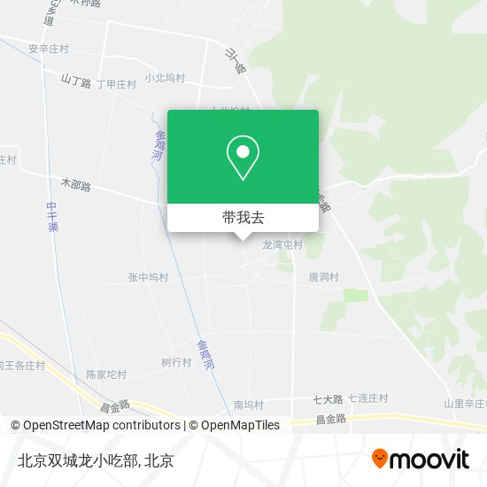北京双城龙小吃部地图