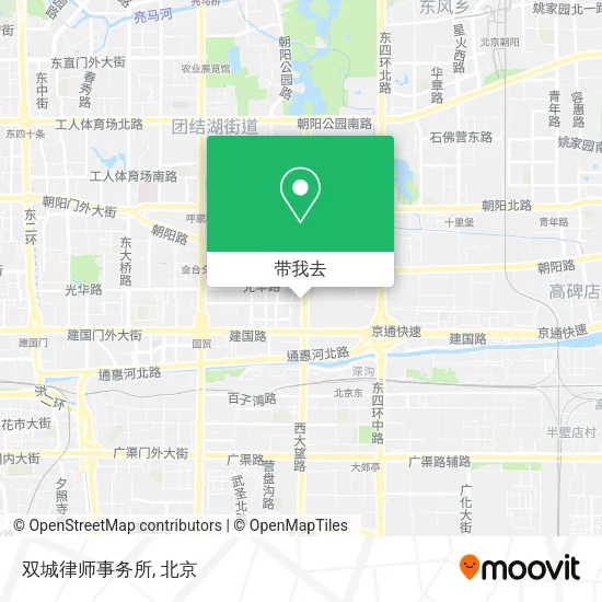 双城律师事务所地图