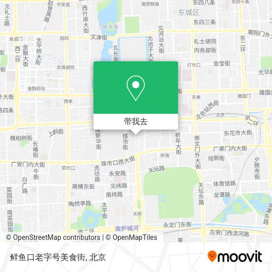 鲜鱼口老字号美食街地图