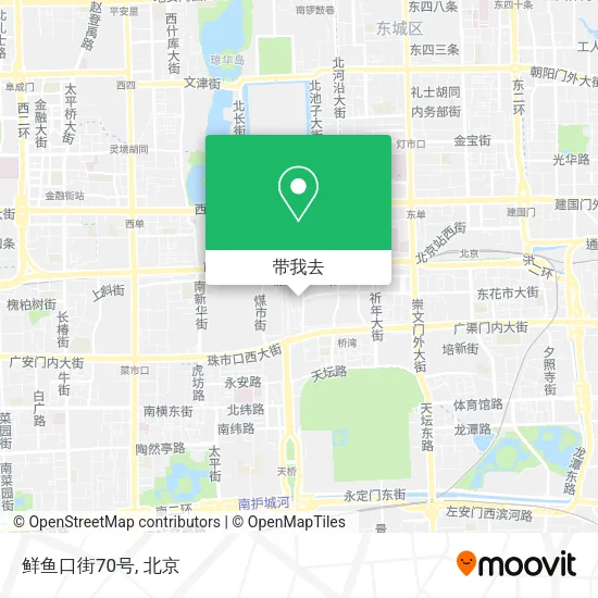 鲜鱼口街70号地图