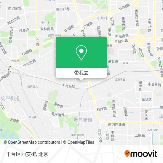 丰台区西安街地图