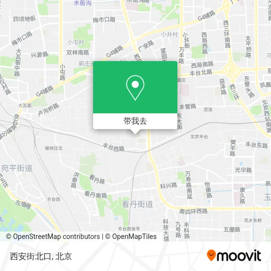西安街北口地图