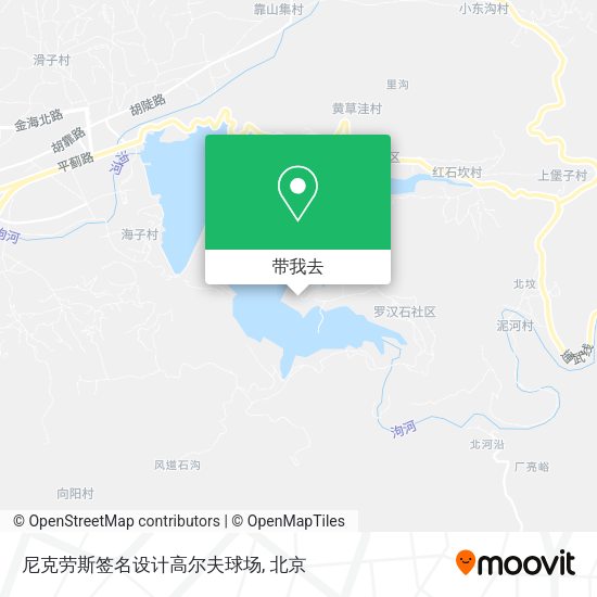 尼克劳斯签名设计高尔夫球场地图