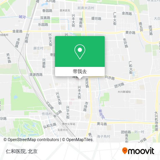 仁和医院地图