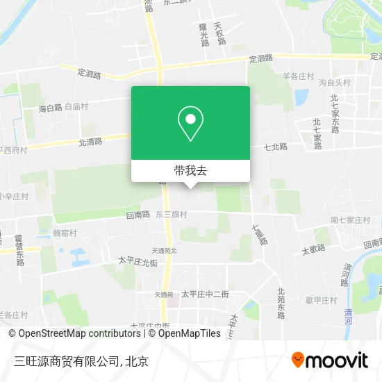 三旺源商贸有限公司地图