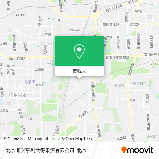 北京顺兴亨利武得果酒有限公司地图