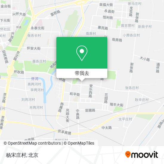 杨宋庄村地图
