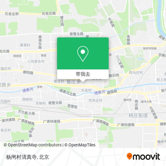杨闸村清真寺地图
