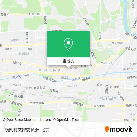 杨闸村支部委员会地图