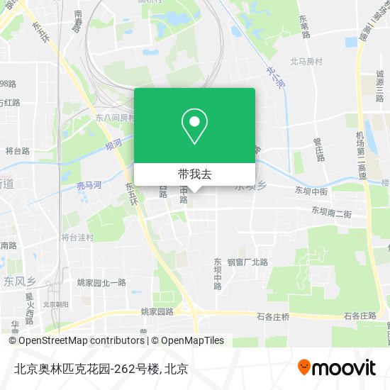北京奥林匹克花园-262号楼地图