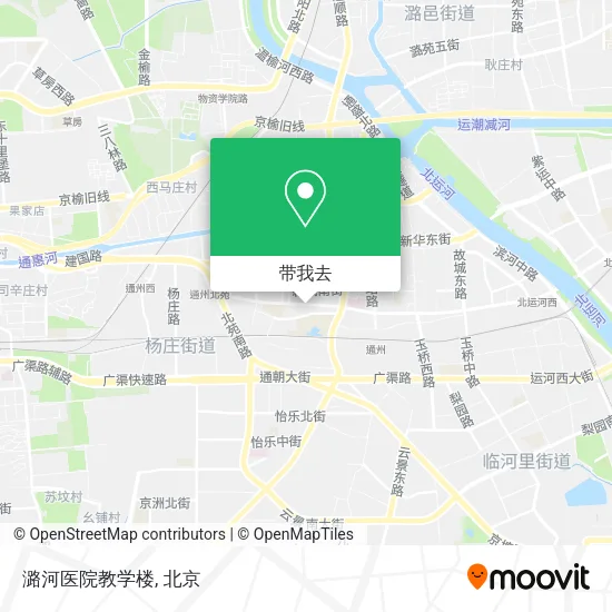 潞河医院教学楼地图