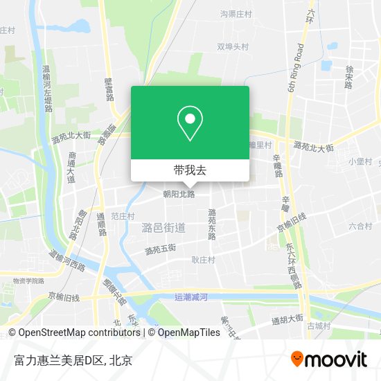 富力惠兰美居D区地图