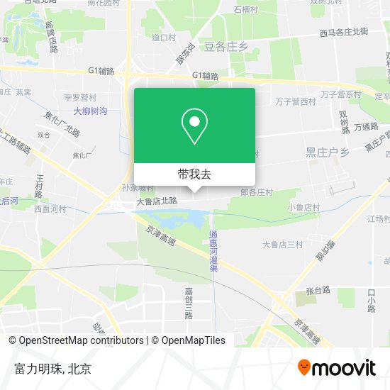 富力明珠地图