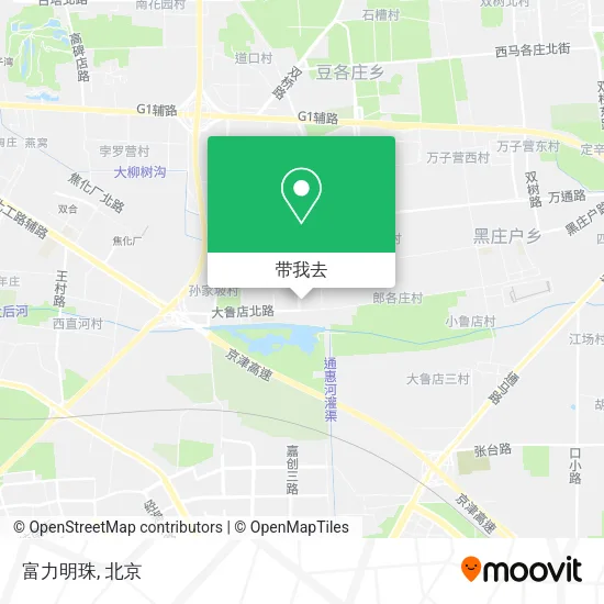 富力明珠地图