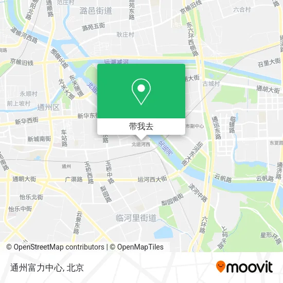 通州富力中心地图