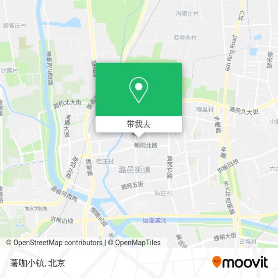 薯咖小镇地图
