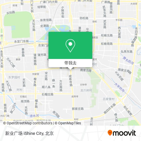 新业广场 iShine City地图