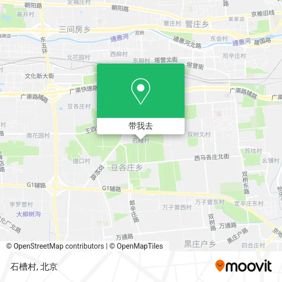石槽村地图