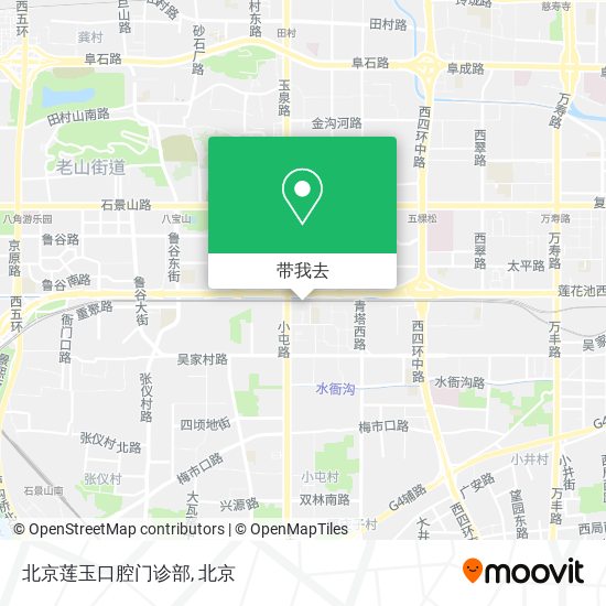 北京莲玉口腔门诊部地图