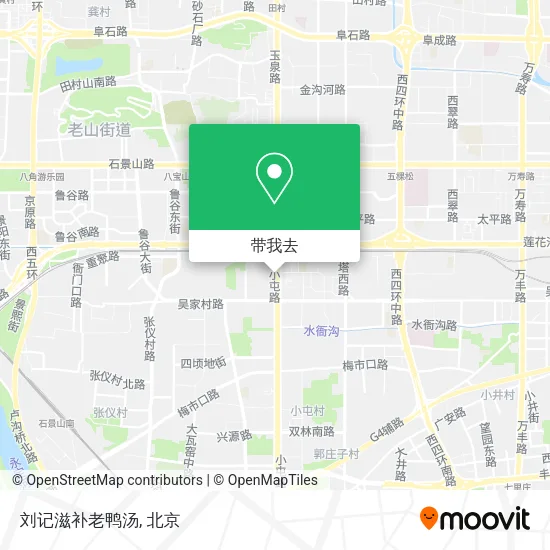刘记滋补老鸭汤地图