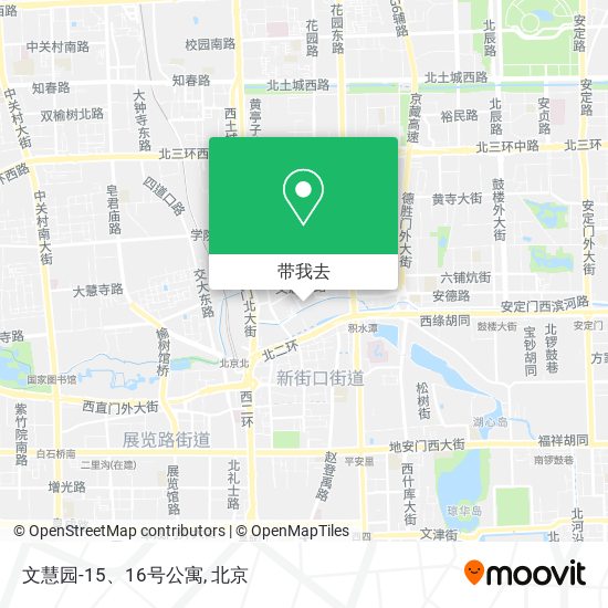 文慧园-15、16号公寓地图
