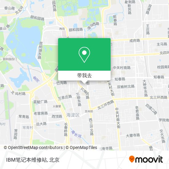 IBM笔记本维修站地图