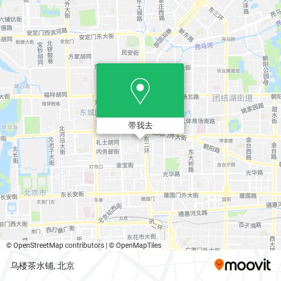 乌楼茶水铺地图