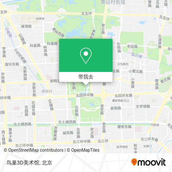 鸟巢3D美术馆地图