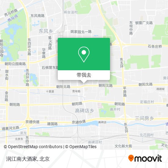 润江南大酒家地图