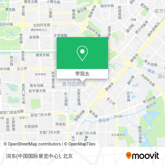 润东(中国国际展览中心)地图