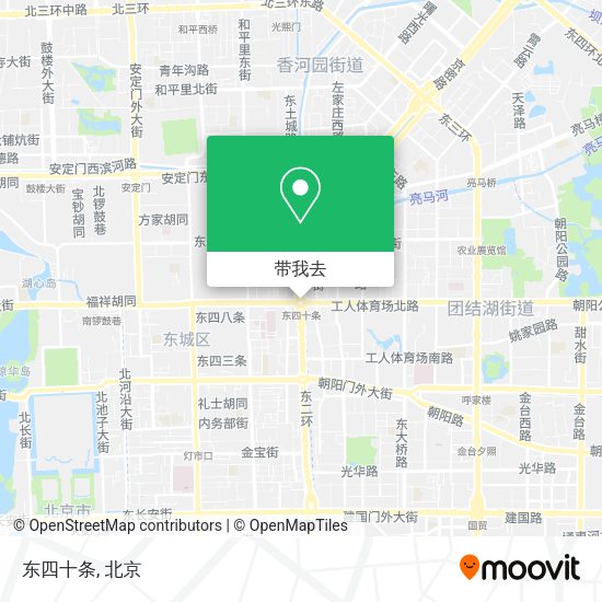 东四十条地图