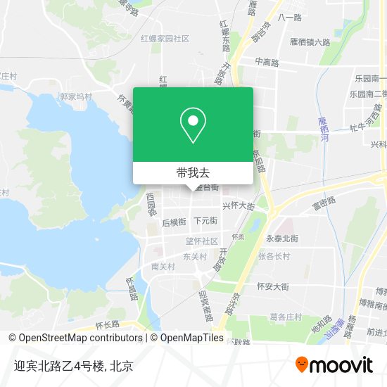 迎宾北路乙4号楼地图