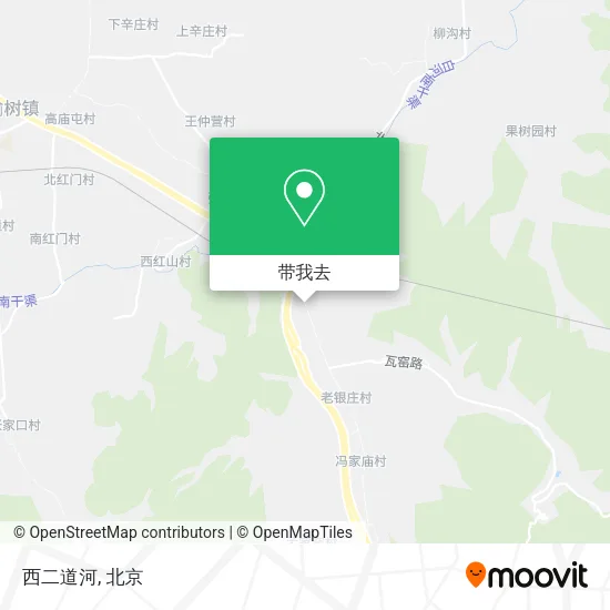 西二道河地图