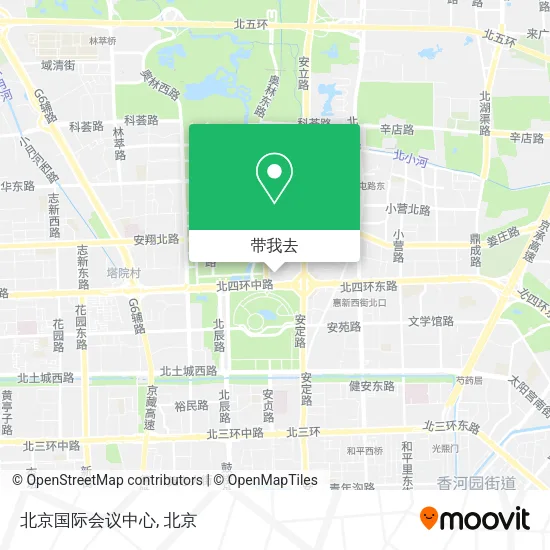 北京国际会议中心地图