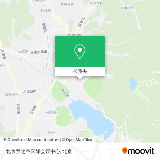 北京宝之谷国际会议中心地图