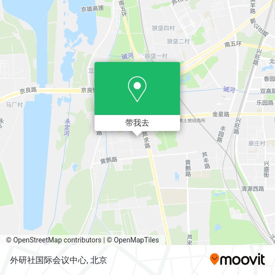 外研社国际会议中心地图
