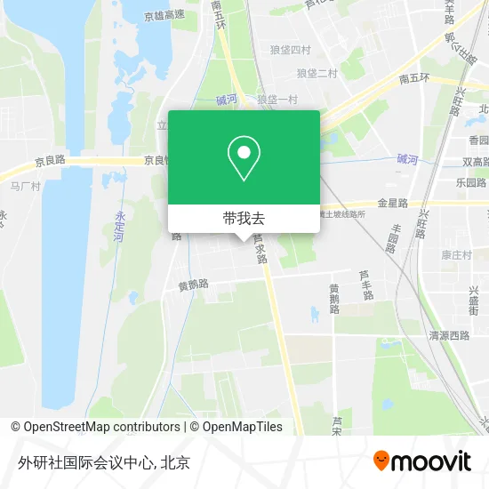 外研社国际会议中心地图
