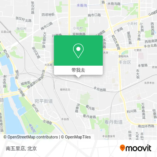 南五里店地图