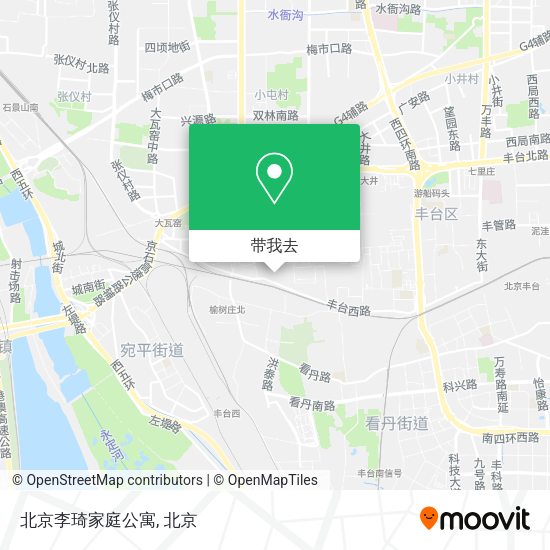 北京李琦家庭公寓地图