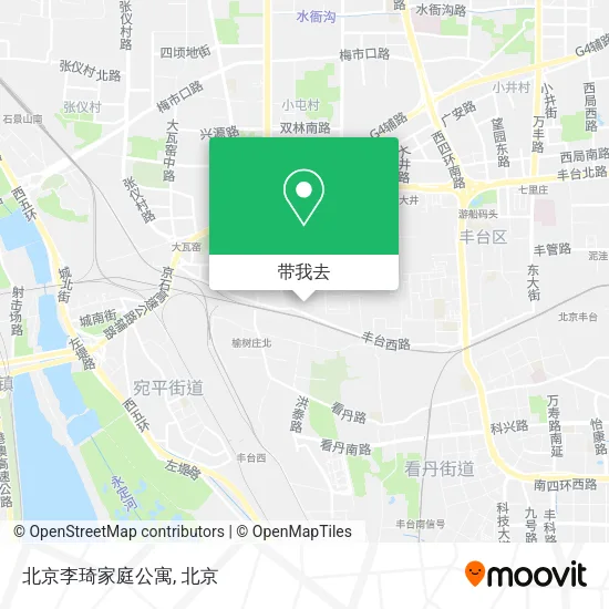北京李琦家庭公寓地图