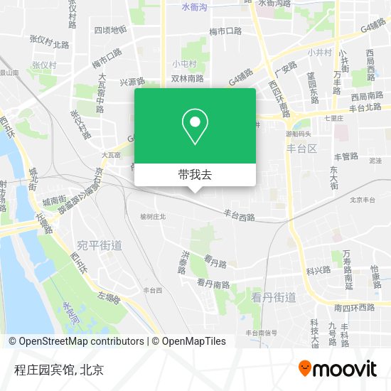 程庄园宾馆地图